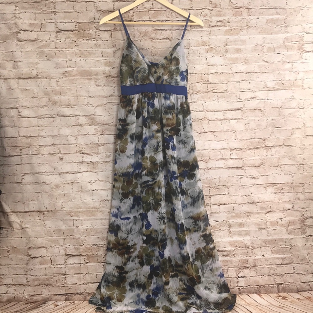 FLORAL MAXI DRESS - Picture 5 of 8